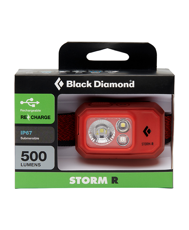 【Black Diamond】 STORM 500-R 充電頭燈