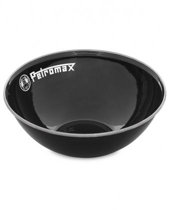 【Petromax】Enamel Bowls 琺瑯碗 1L ( 黑色2入)