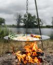 【Petromax】Hanging Fire Bowl for Cooking Tripod 吊掛式鍛鐵烤盤56CM